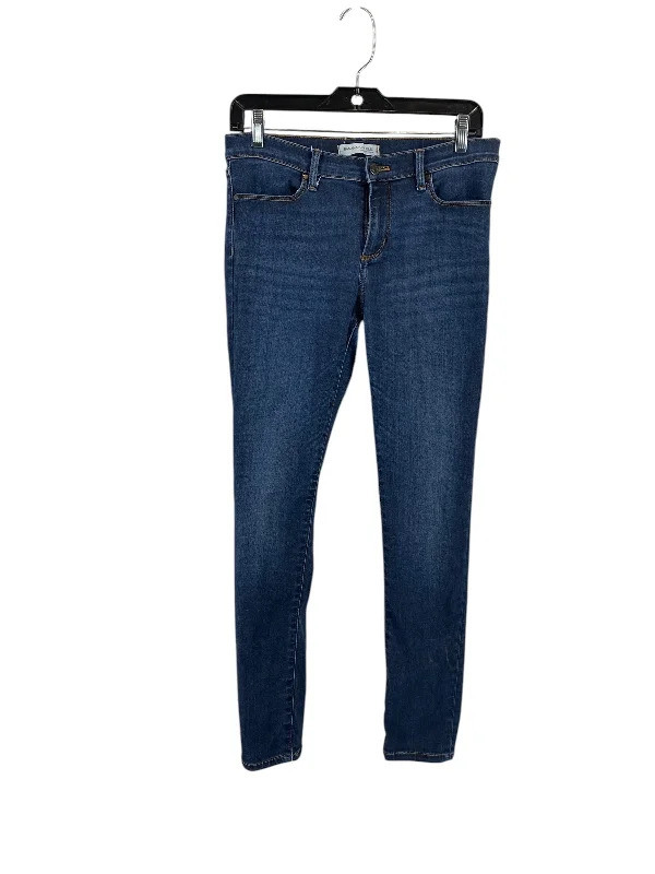 Smart Comfort Wear Jeans Skinny By Banana Republic In Blue Denim, Size: 6