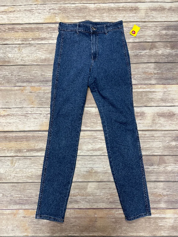 Elegant Dressing Jeans Skinny By Cmf In Blue Denim, Size: 6