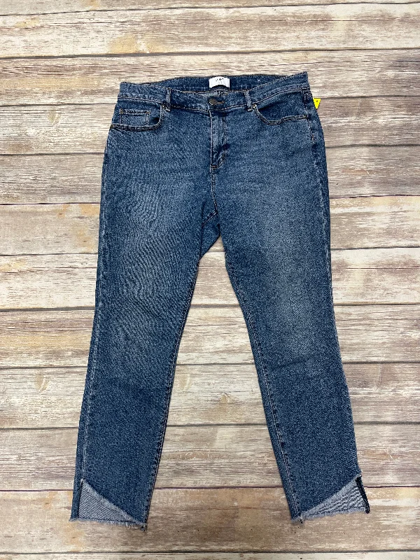 Sports Cool Jeans Skinny By Loft In Blue Denim, Size: 10p