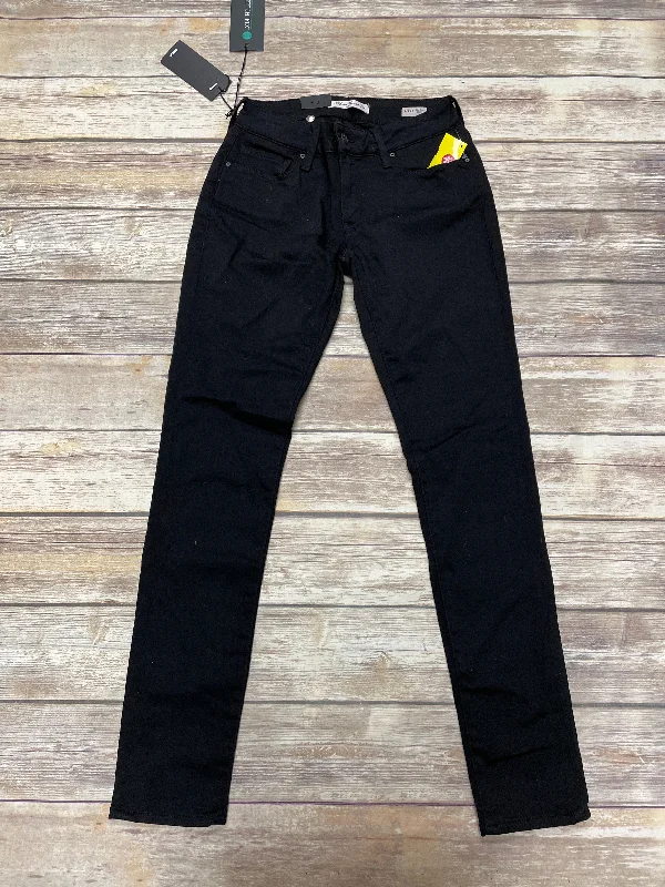 Soft Tops Jeans Skinny By Mavi In Black, Size: 6