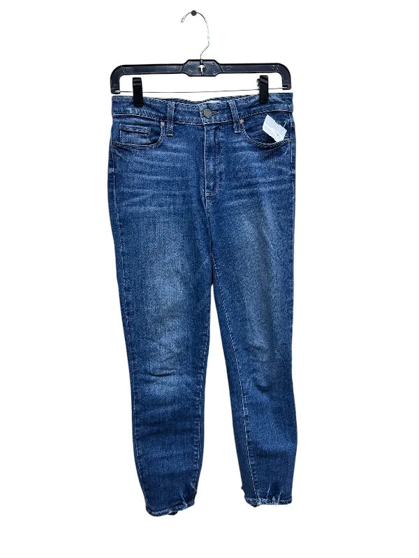 Elegant Fit Jeans Skinny By Paige In Blue Denim, Size: 4