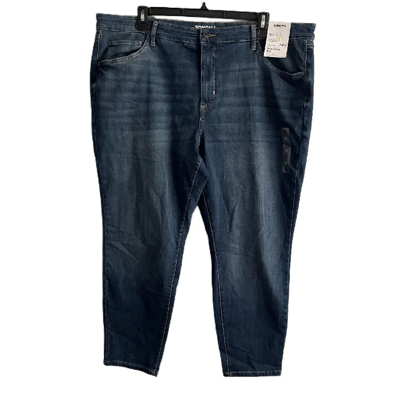 Cozy Chic Jeans Skinny By Sonoma In Blue Denim, Size: 24