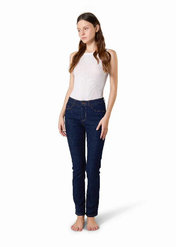 Light Dressing Jeans slim a vita alta