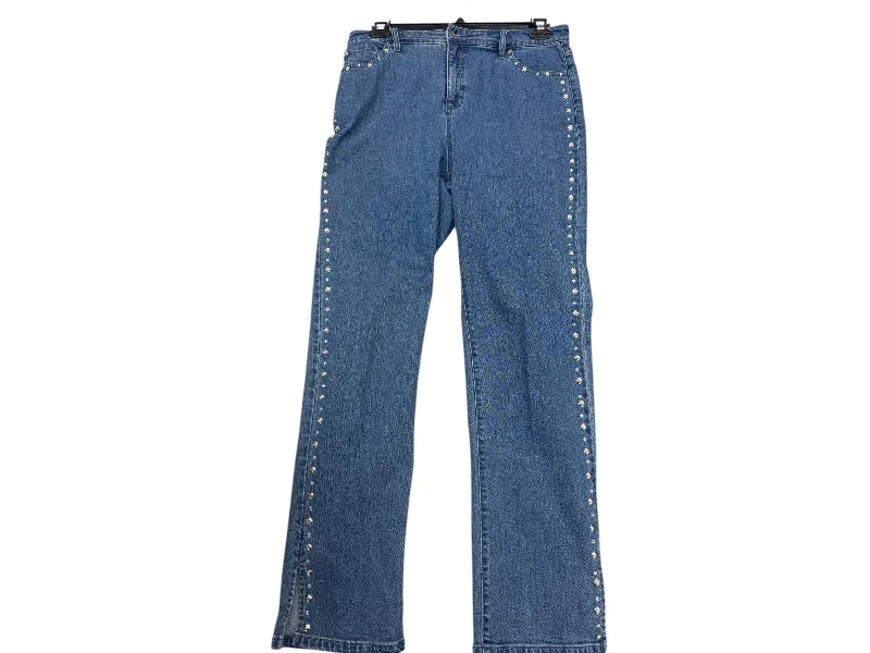 Classic And Versatile Jeans Straight By International Concepts In Blue Denim, Size: 12