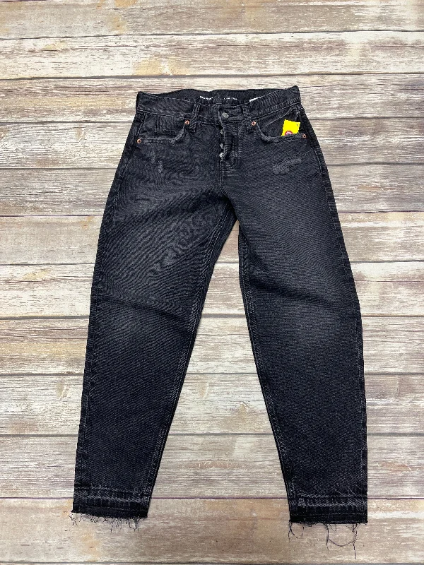 Windbreaker fashion Jeans Straight By Old Navy In Black, Size: 0