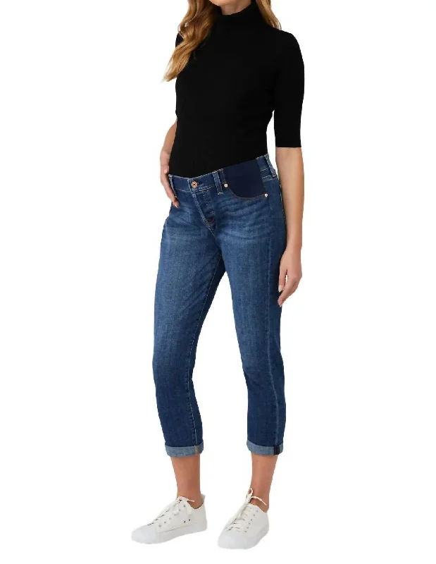Easy Chic Wear Josefina Maternity Jean In Dark Wash