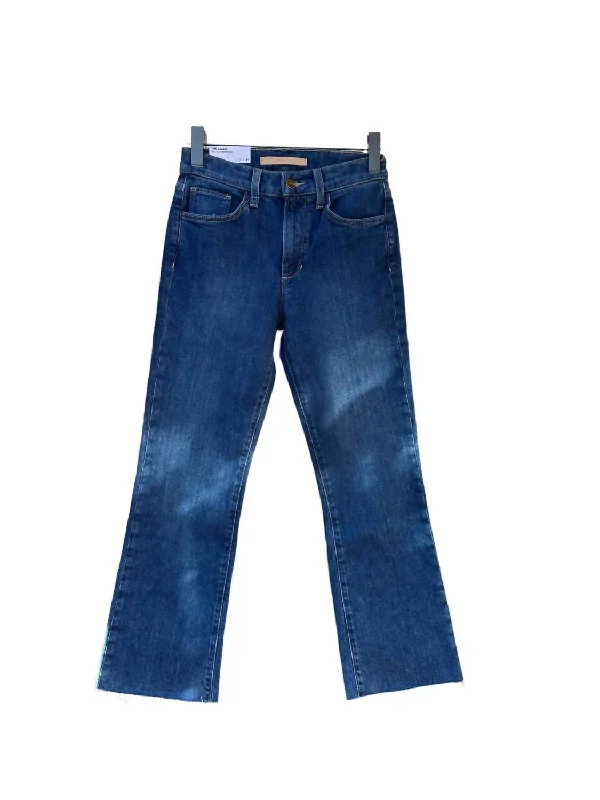 Editorial Design Women's Callie High Rise Boot Crop Jeans In Congratulations