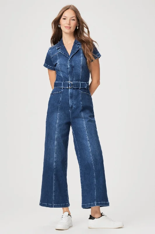 Cute Style Paige Anessa Shortsleeve Jumpsuit in Tavia