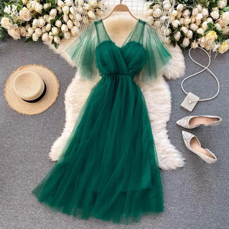 Free And Casual Bratey Maxi Dress