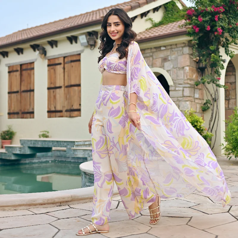 Unique Fashion Heather Foliage 3-Piece Set