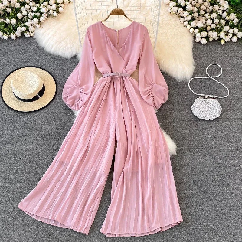 Easy Wear Chic Maisie Belted Jumpsuit