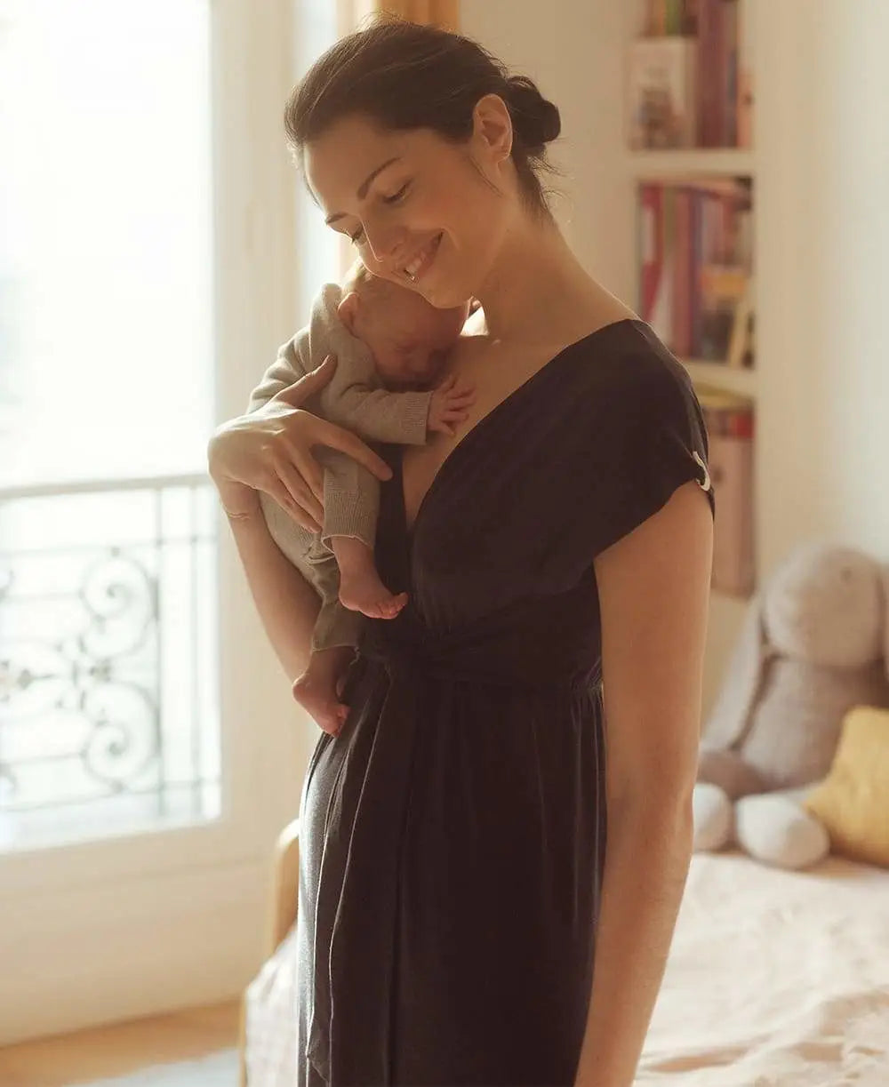 Comfortable Lounge Wear Maternity and nursing suit Origin indigo