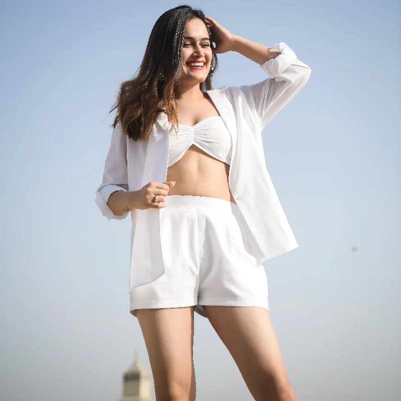 Cozy Fashion Trends Stella Cotton 3 piece Co-ord Set