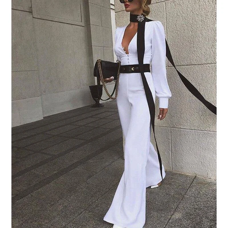 Lounge Wear Women Office Jumpsuit