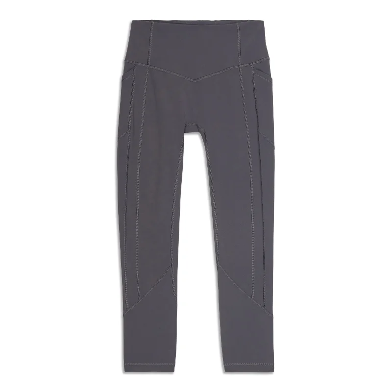 Dynamic Fashion All The Right Places High-Rise Drawcord Waist Crop 23” - Resale