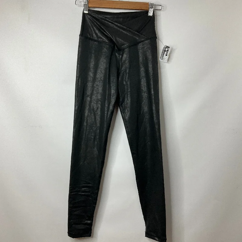 Loose Fit Black Athletic Leggings Aerie, Size S