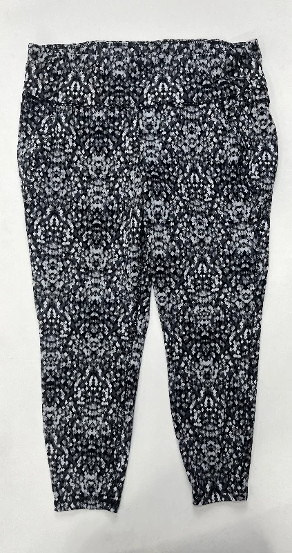 Basic Version Black Athletic Leggings Livi Active, Size 3x