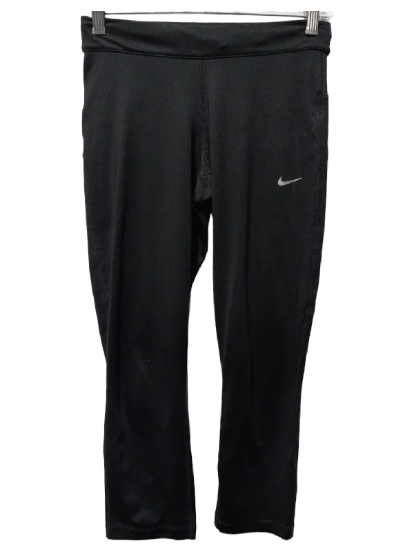 Cozy Vibes Black Athletic Leggings Nike Apparel, Size S
