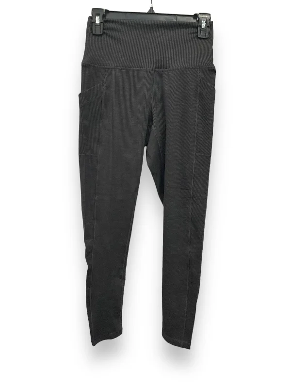 Relaxed Tops Black Athletic Leggings Prana, Size M