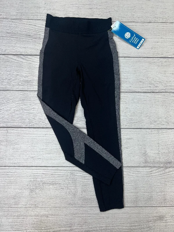 Exquisite Tailoring Black Grey Athletic Leggings Lululemon, Size S