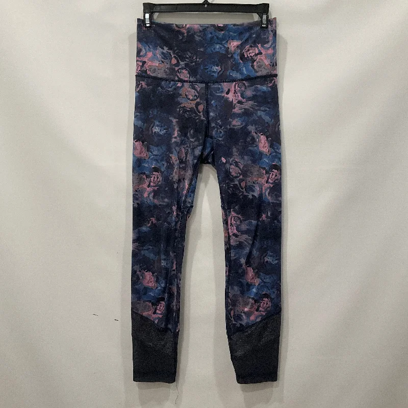Fashion And Simplicity Blue & Pink Athletic Leggings Lululemon, Size 6