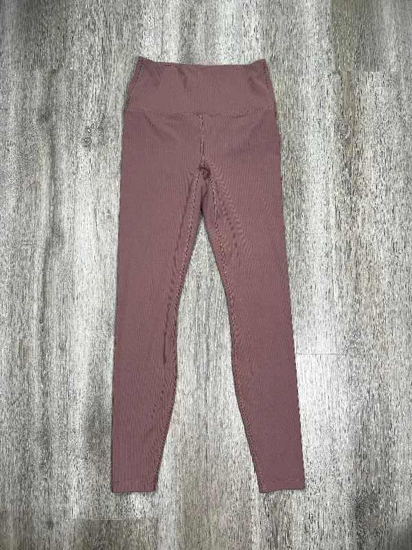 High-end Fashion Brown Athletic Leggings All In Motion, Size Xs