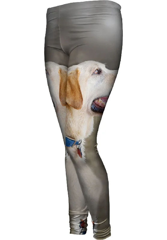 Casual Fit Doggy Looks Up