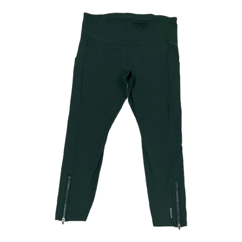 Effortless Outfits Green Athletic Leggings Athleta, Size M
