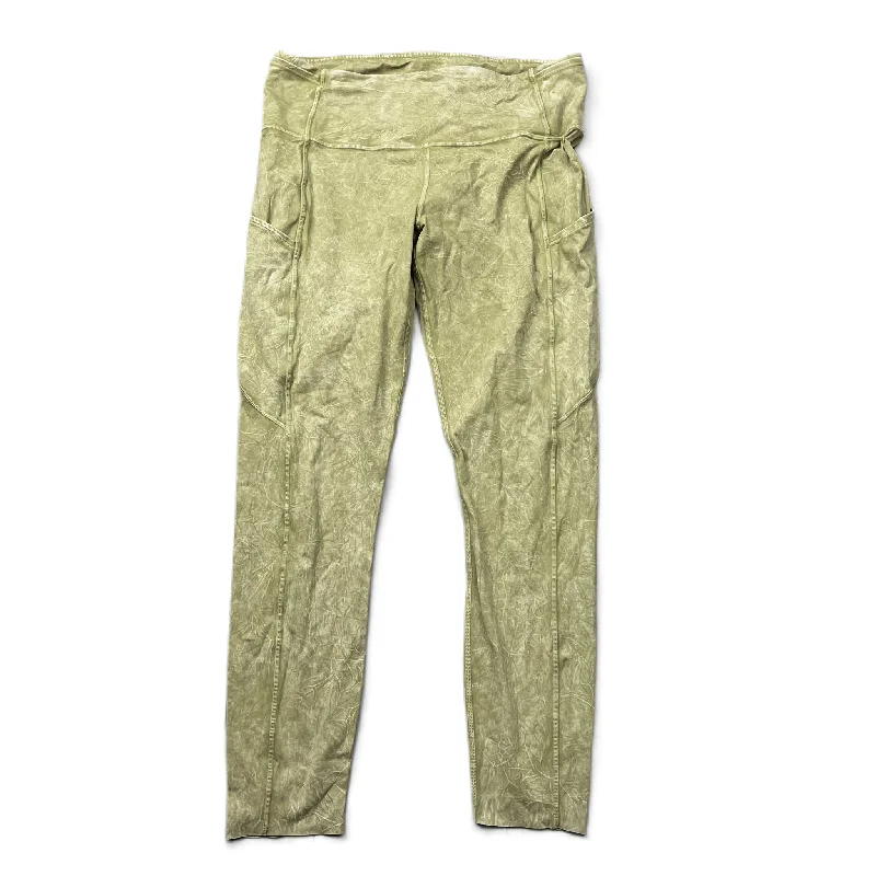 Classic And Versatile Green Athletic Leggings By Lululemon, Size: M