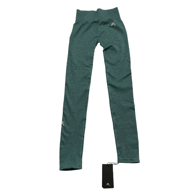 Weekend Comfort Green Athletic Leggings ONER, Size S