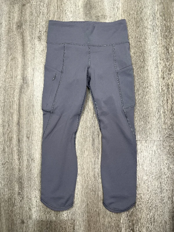 Fashion Classic Grey Athletic Leggings Athleta, Size S
