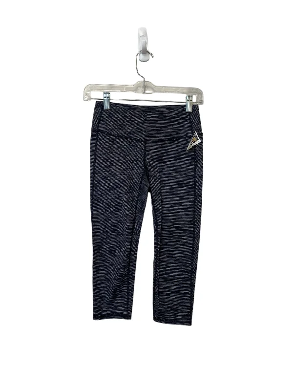 Party Wear Grey Athletic Leggings Athleta, Size Xs