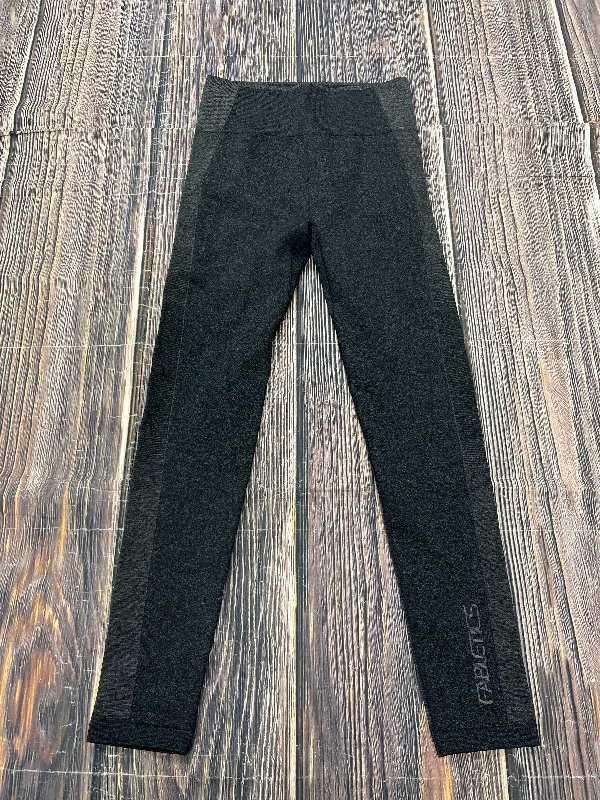 Breathable Style Grey Athletic Leggings Fabletics, Size M