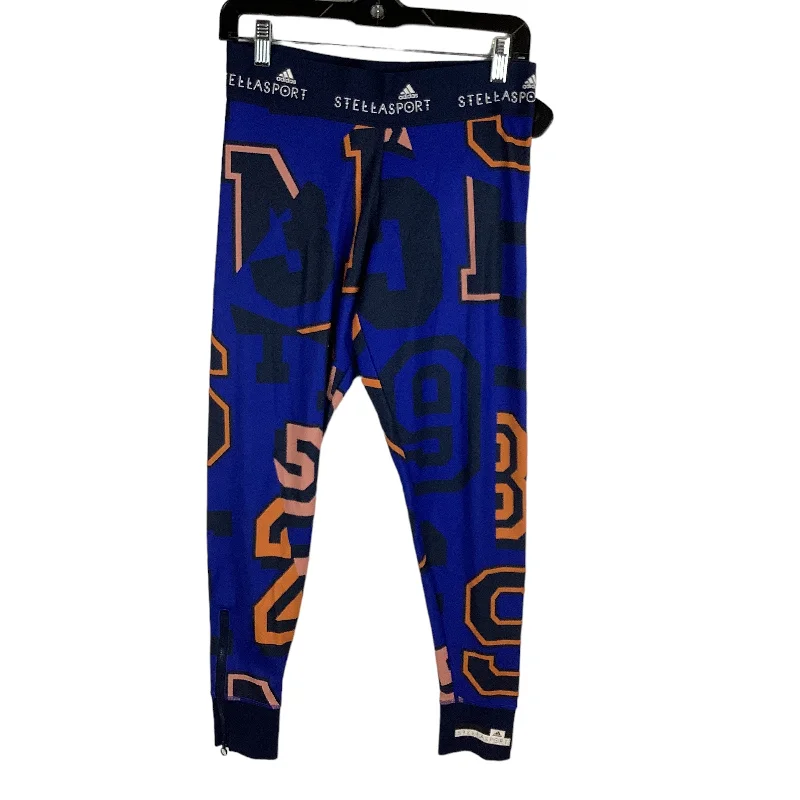 Elegant And Charming Multi-colored Athletic Leggings Adidas, Size M