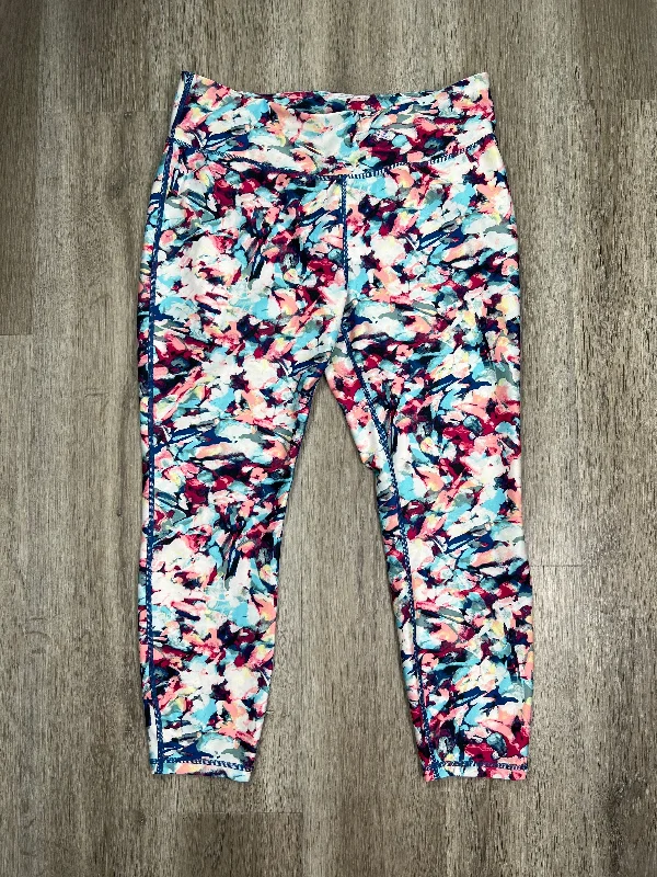 Fashion Elements Multi-colored Athletic Leggings Avia, Size Xl