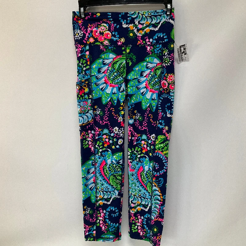 Exquisite Tailoring Multi-colored Athletic Leggings Capris Lilly Pulitzer, Size Xs