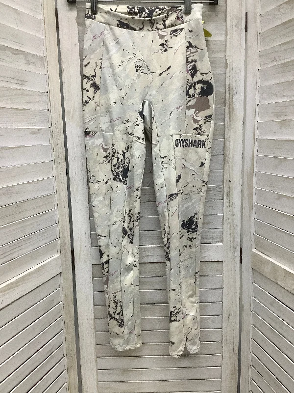 Fashion Classic Multi-colored Athletic Leggings Gym Shark, Size Xs