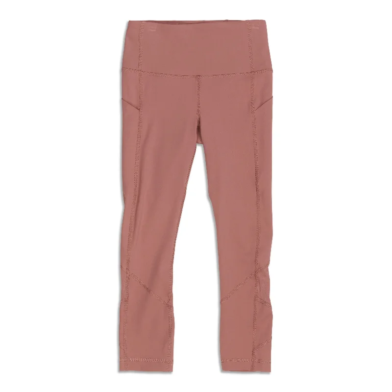 Basic Comfort Pace Rival High-Rise Crop - Resale