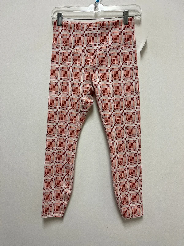 Timeless Comfort Pink Athletic Leggings Cmb, Size M