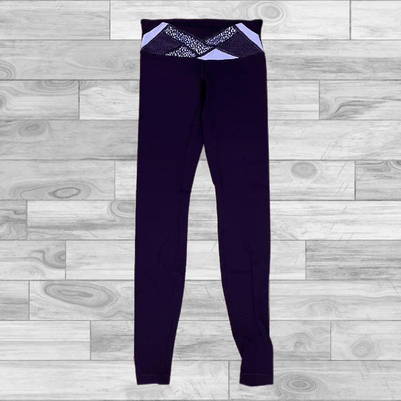 Cozy Fashion Trends Purple Athletic Leggings Lululemon, Size 4