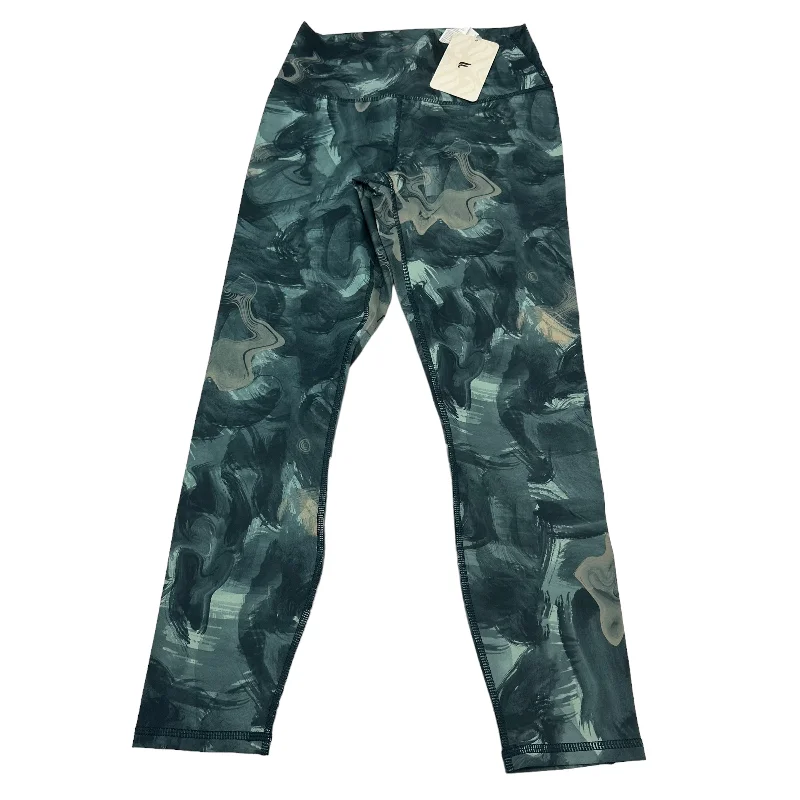 Elegant Design TEAL ATHLETIC LEGGINGS CAPRIS by FABLETICS Size:S