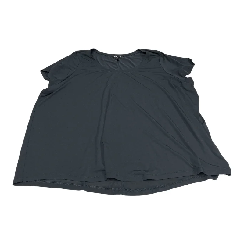 New Design Athletic Top Short Sleeve By Athleta In Black, Size: 3x