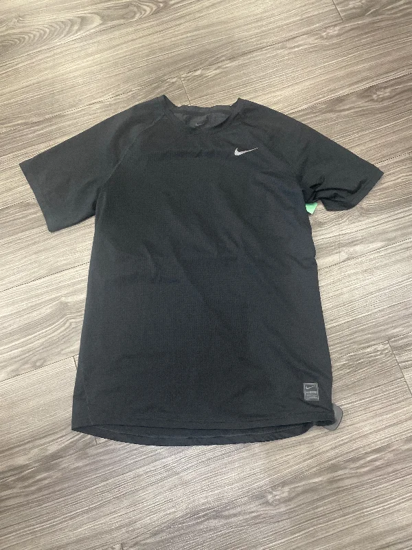 Autumn Selection Athletic Top Short Sleeve By Nike In Black, Size: L