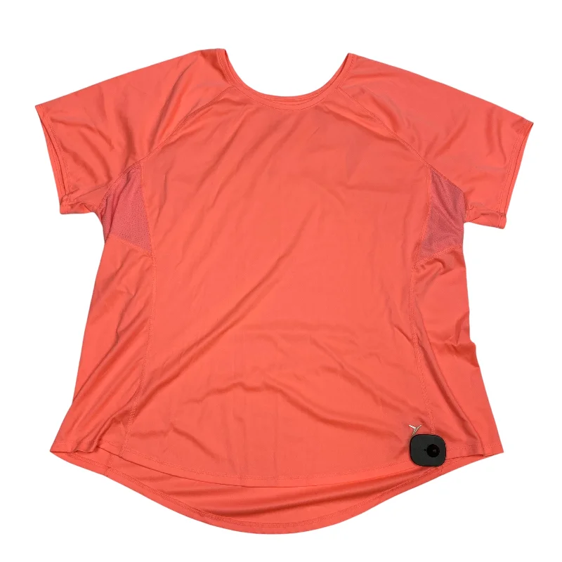 Girl Style Athletic Top Short Sleeve By Old Navy In Pink, Size: Xxl