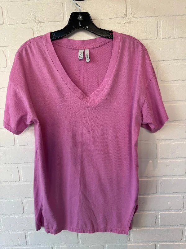 Comfortable Sweaters Athletic Top Short Sleeve By Zella In Pink, Size: Xs