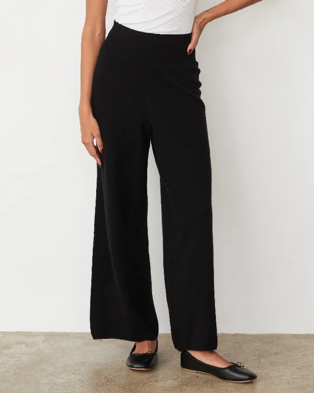 Lazy Style Cashmere Crop Pant