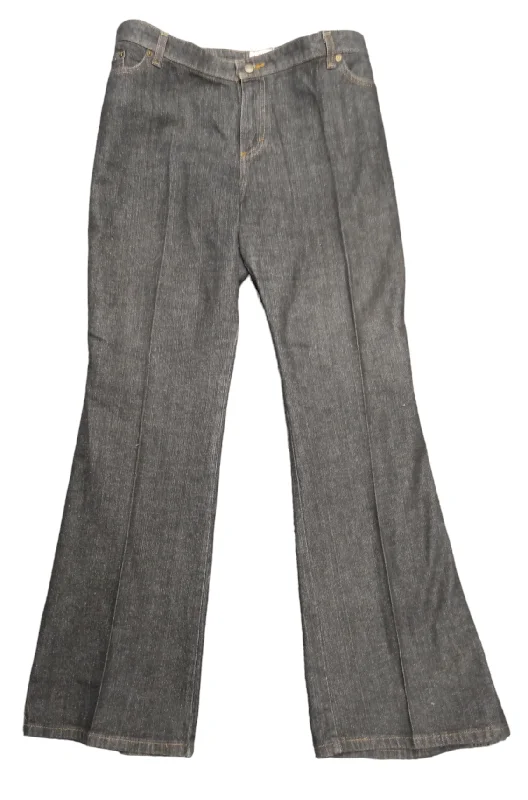 Fashion And Simplicity Covington Womens Black Jean 24W
