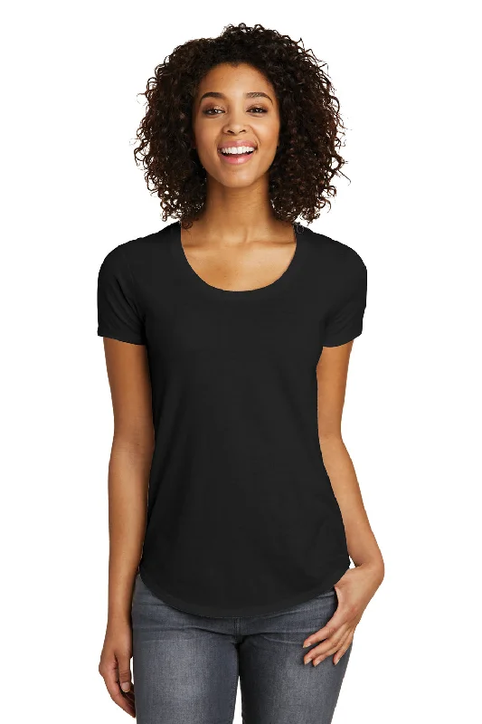 Modern Chic District Womens Very Important Short Sleeve Crewneck T-Shirt - Black - Closeout