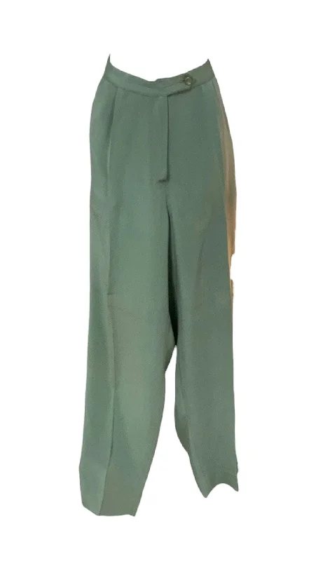 Layered Comfort Dress Barn Women's Pant Green 14W
