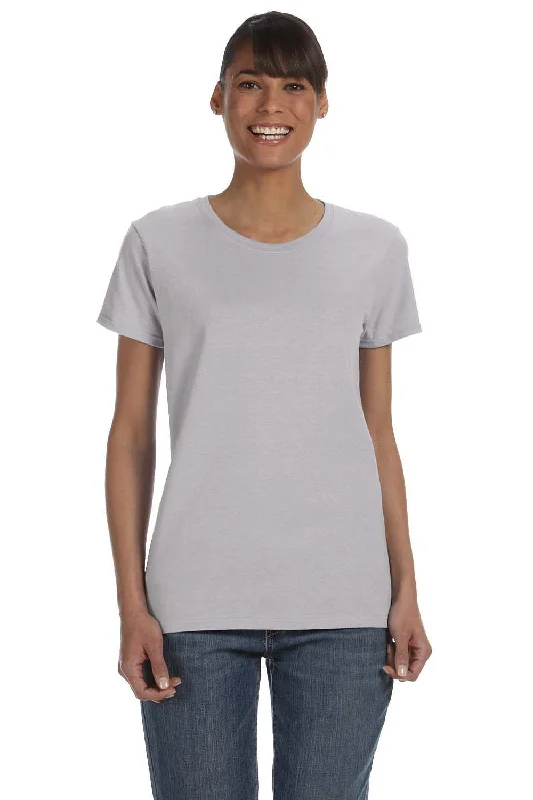 Personal Charm Gildan Womens Short Sleeve Crewneck T-Shirt - Sport Grey